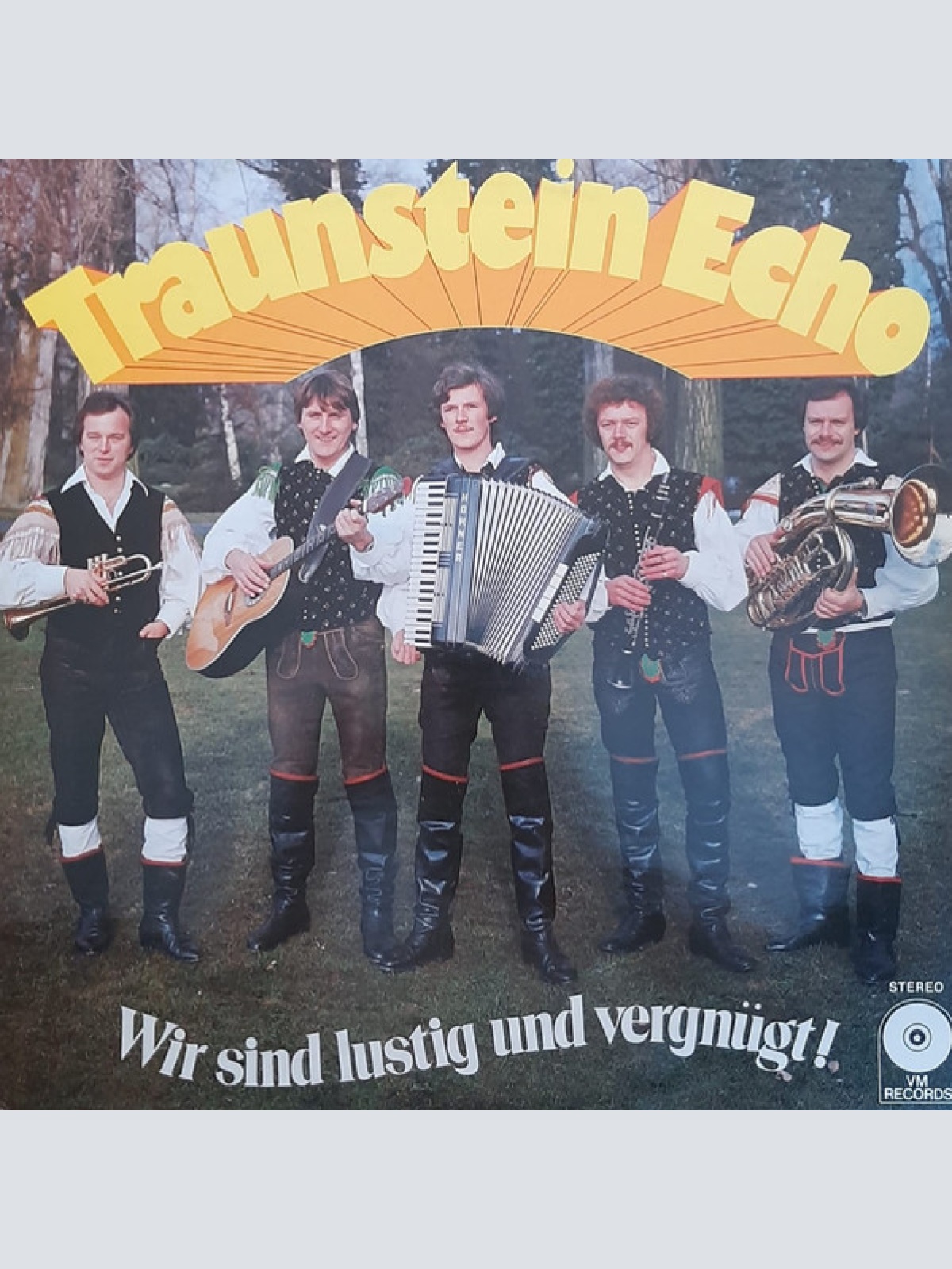 Vinyl / Traunstein Echo - Wir Sind Lustig Und Vergnügt!