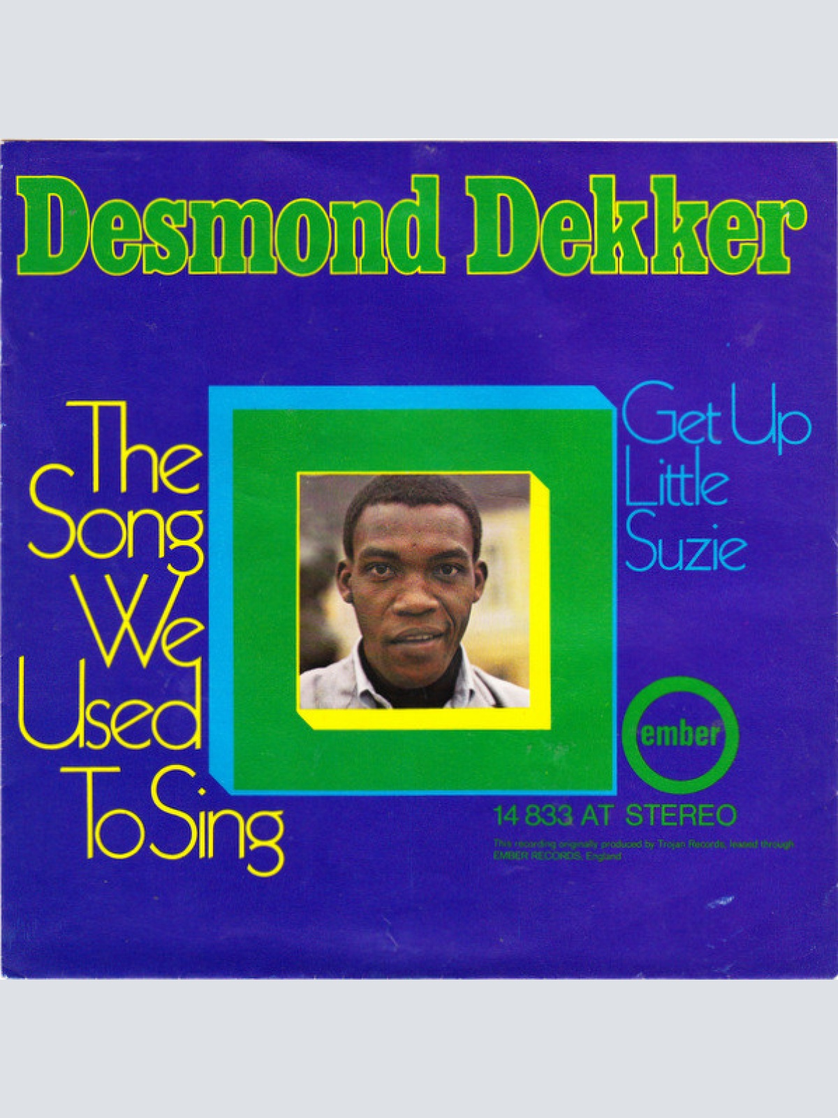 Vinyl / Desmond Dekker - The Song We Used To Sing
