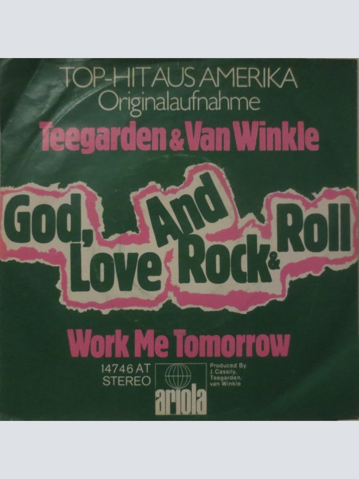 Vinyl / Teegarden & Van Winkle - God, Love And Rock & Roll
