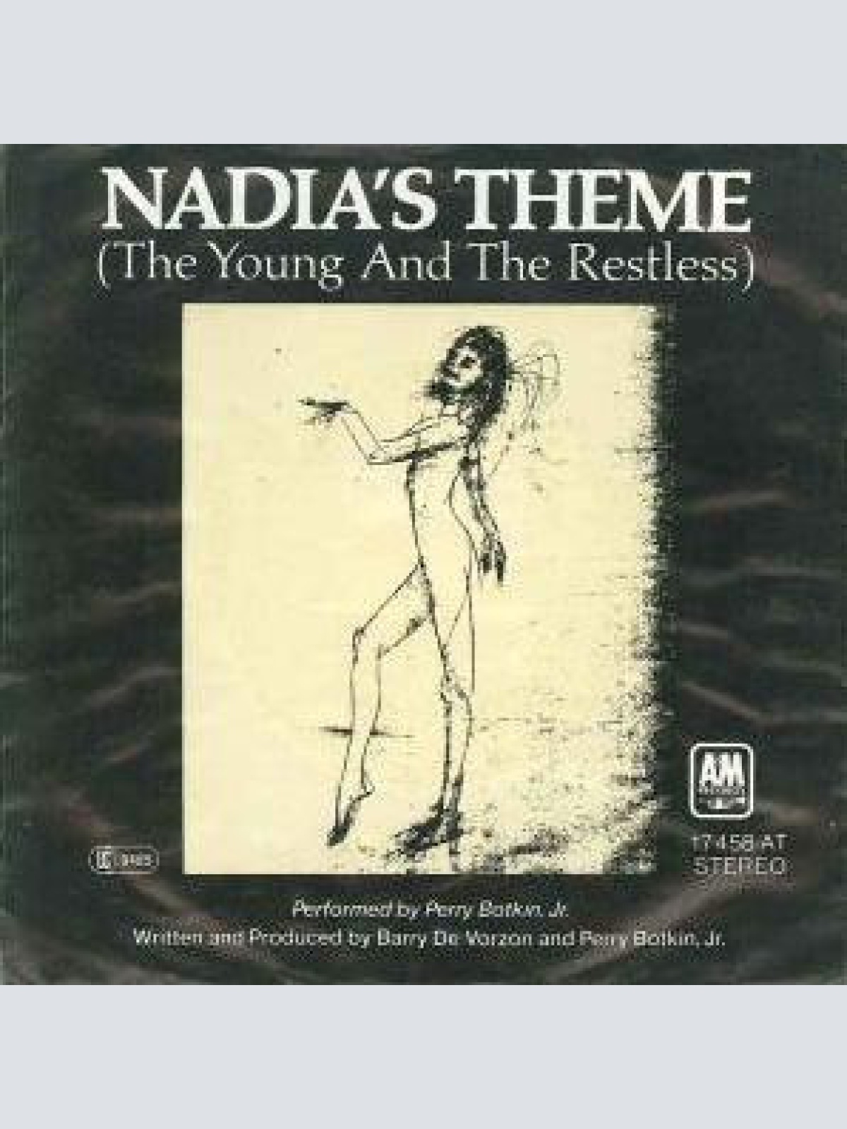Vinyl / Barry De Vorzon And Perry Botkin Jr. - Nadia's Theme / Down The Line