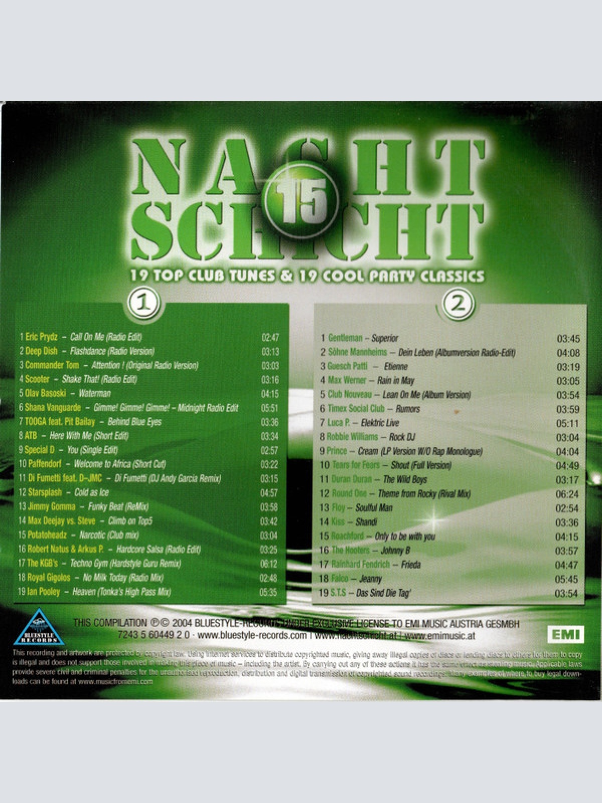 CD / Various - Nachtschicht Vol. 15