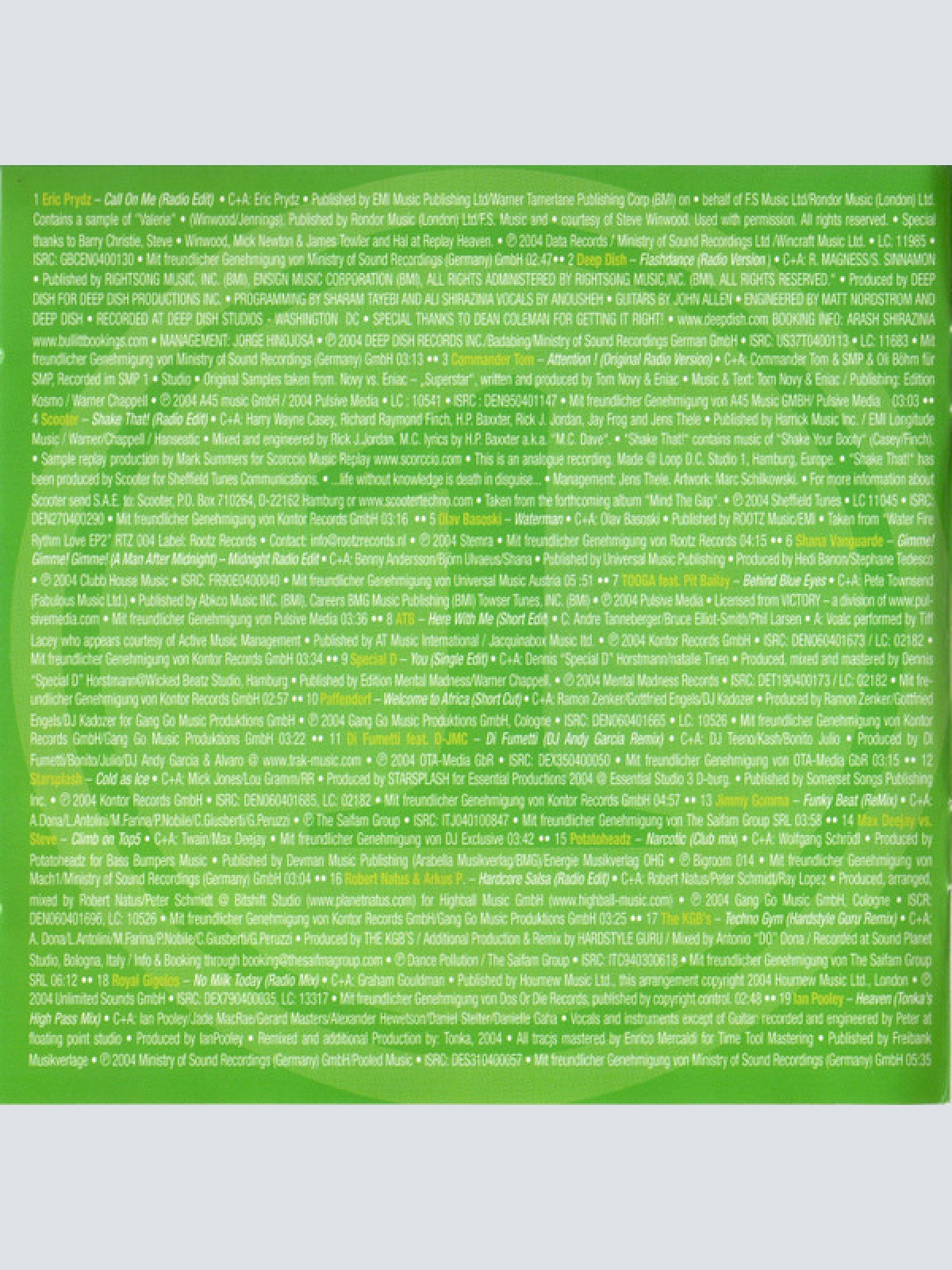 CD / Various - Nachtschicht Vol. 15