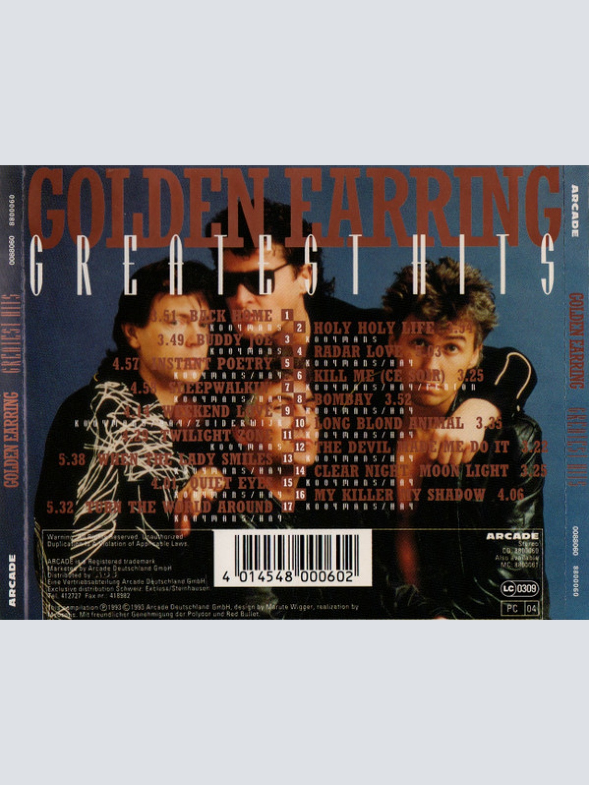 CD / Golden Earring - Greatest Hits