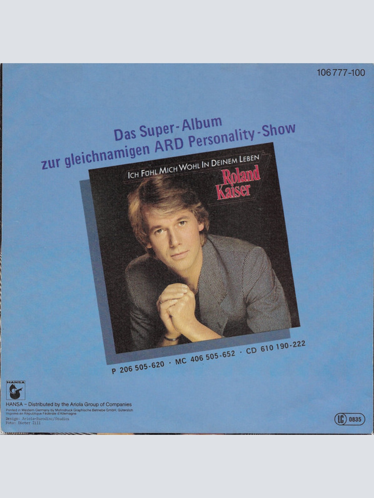 Vinyl / Roland Kaiser - Joana