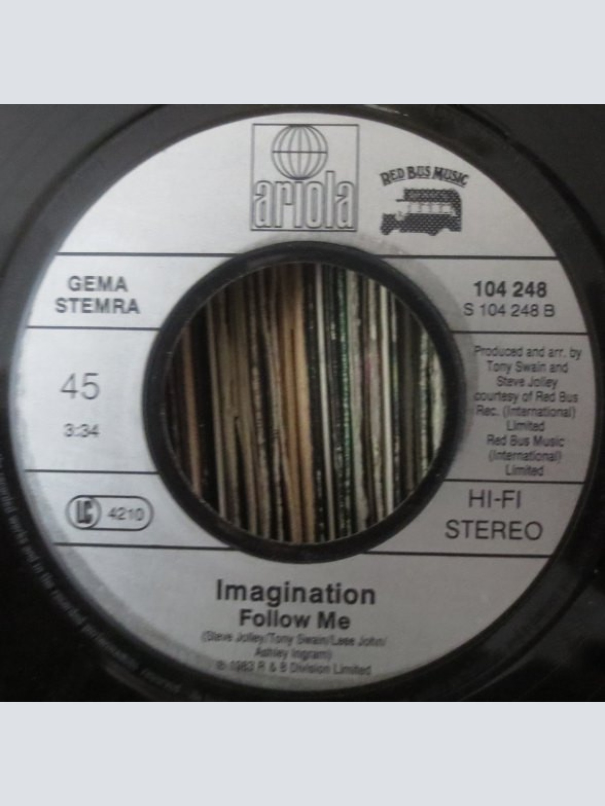 Vinyl / Imagination - Looking At Midnight