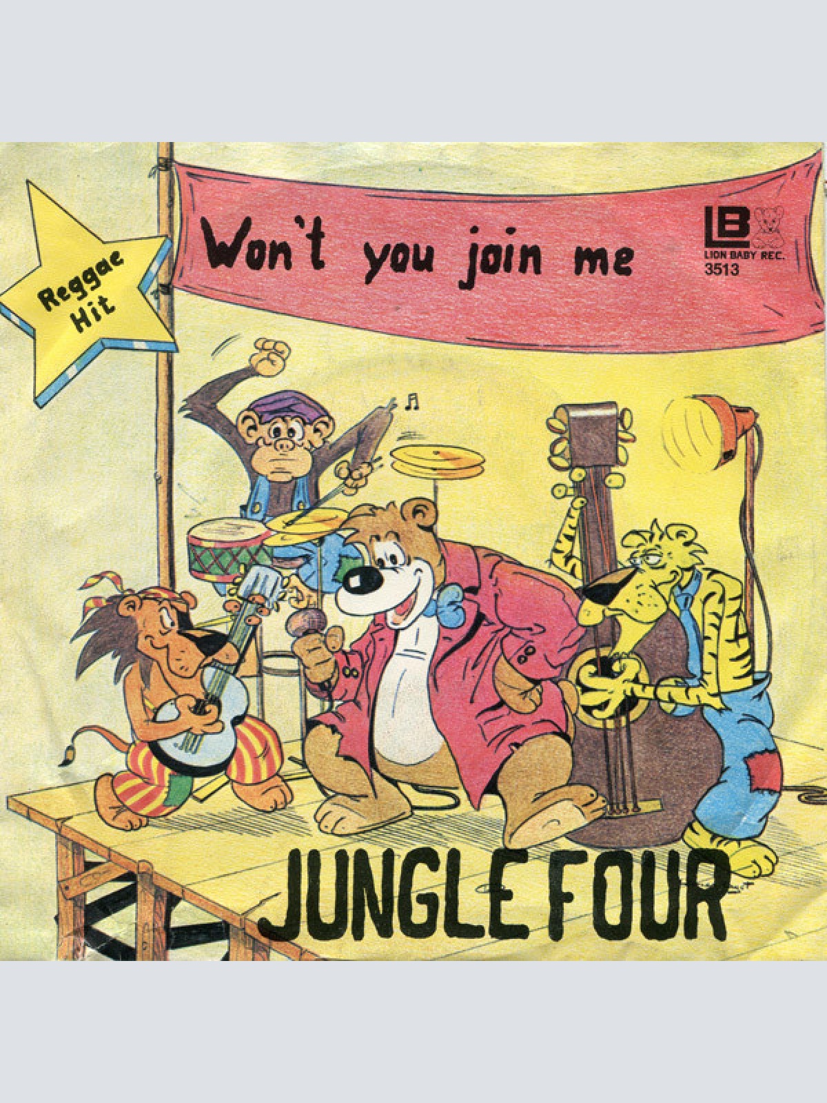 Vinyl / Jungle Four - Won't You Join Me