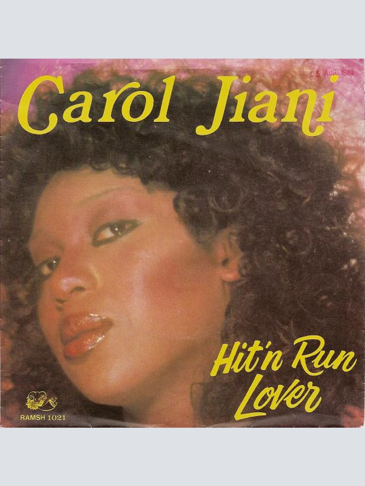 Vinyl / Carol Jiani - Hit 'N Run Lover