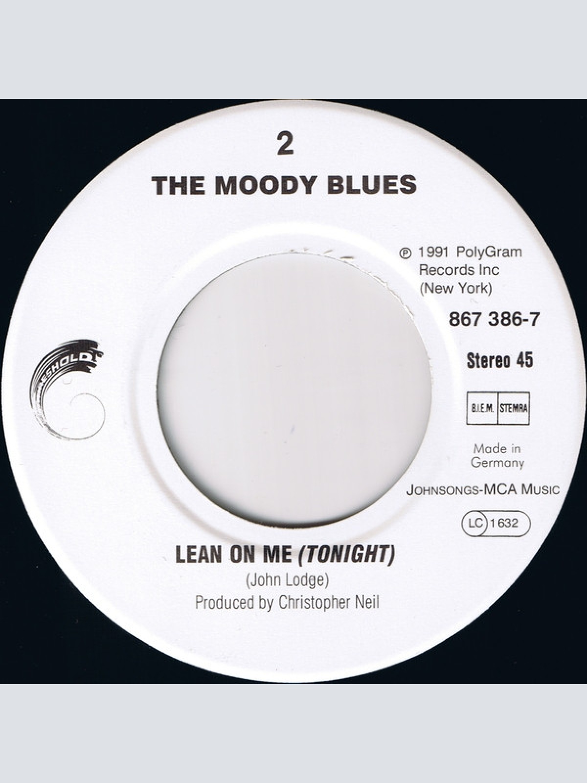 Vinyl / The Moody Blues - Say It With Love