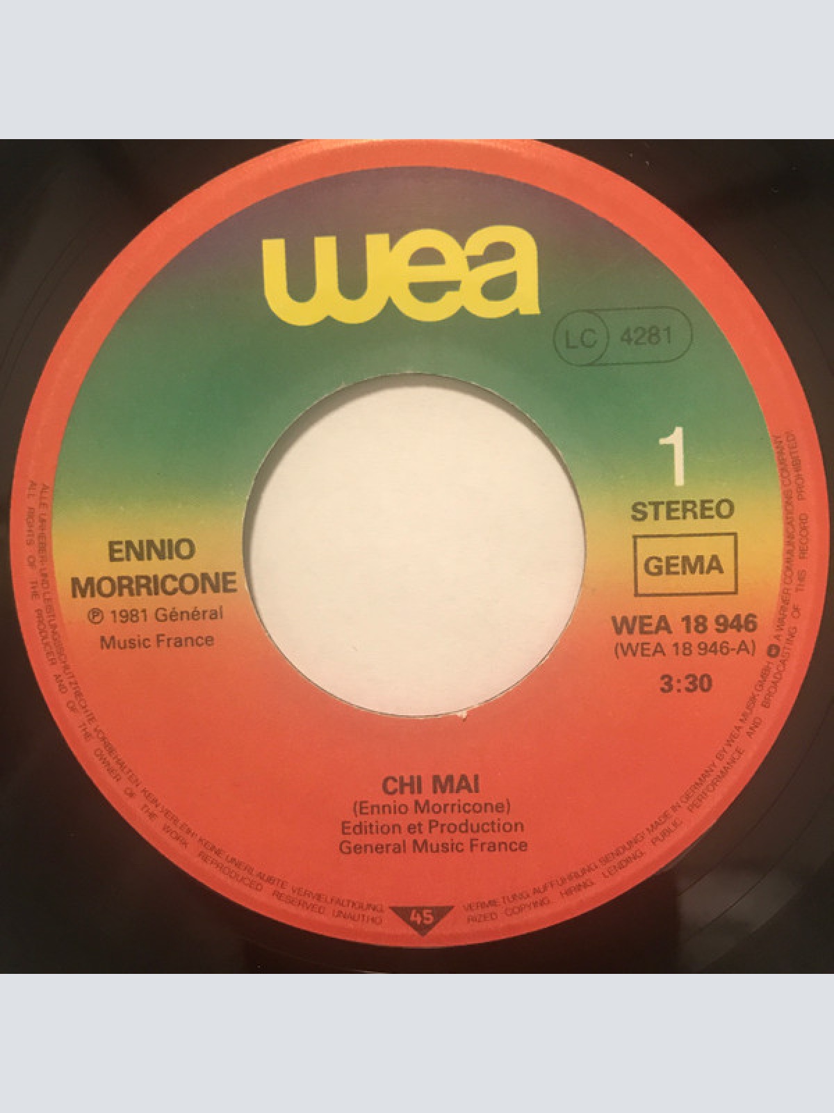 Vinyl / Ennio Morricone - Der Profi