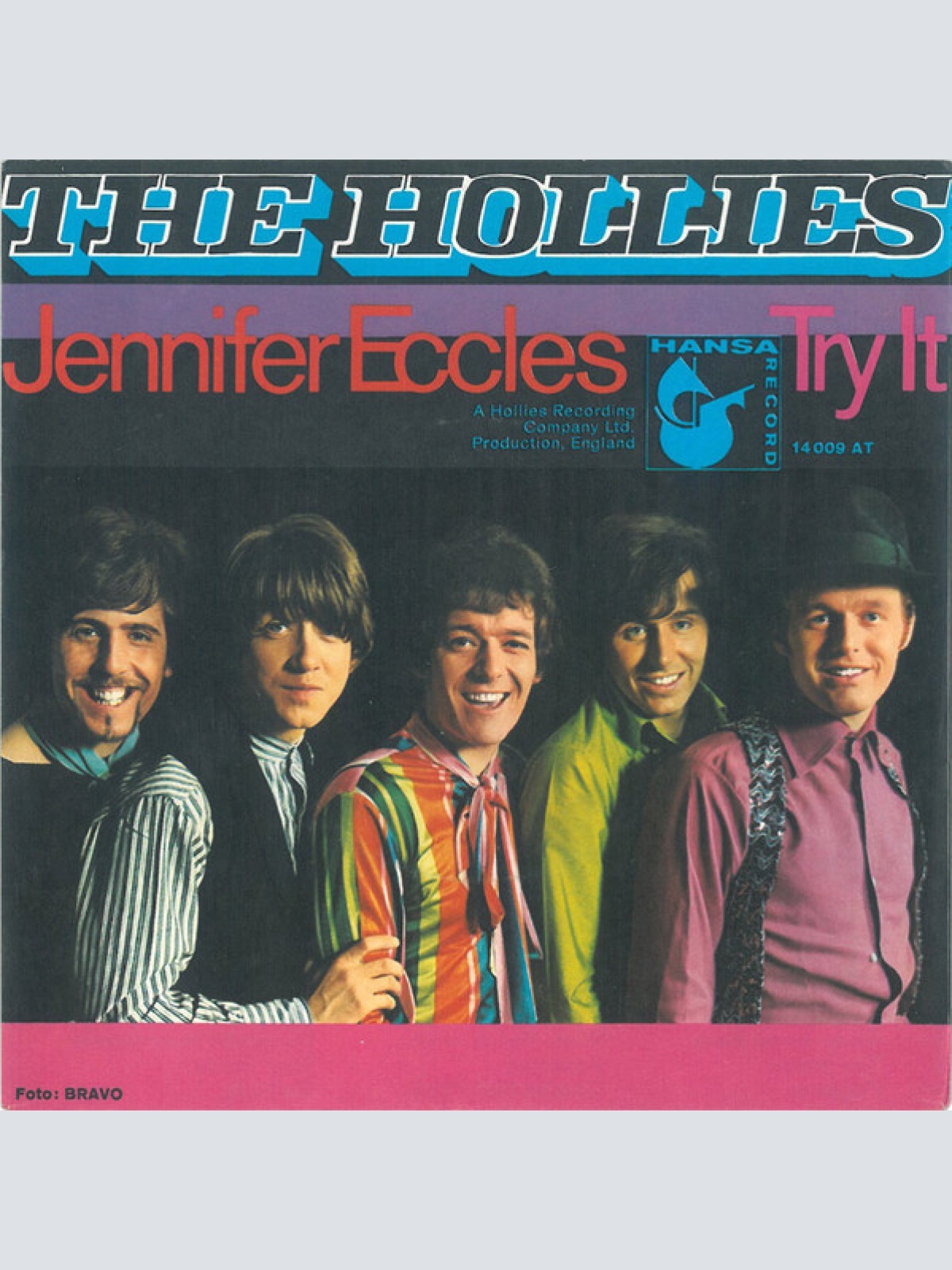 Vinyl / The Hollies - Jennifer Eccles / Try It