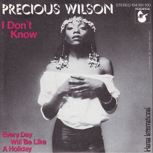 Vinyl / Precious Wilson - I Don't Know