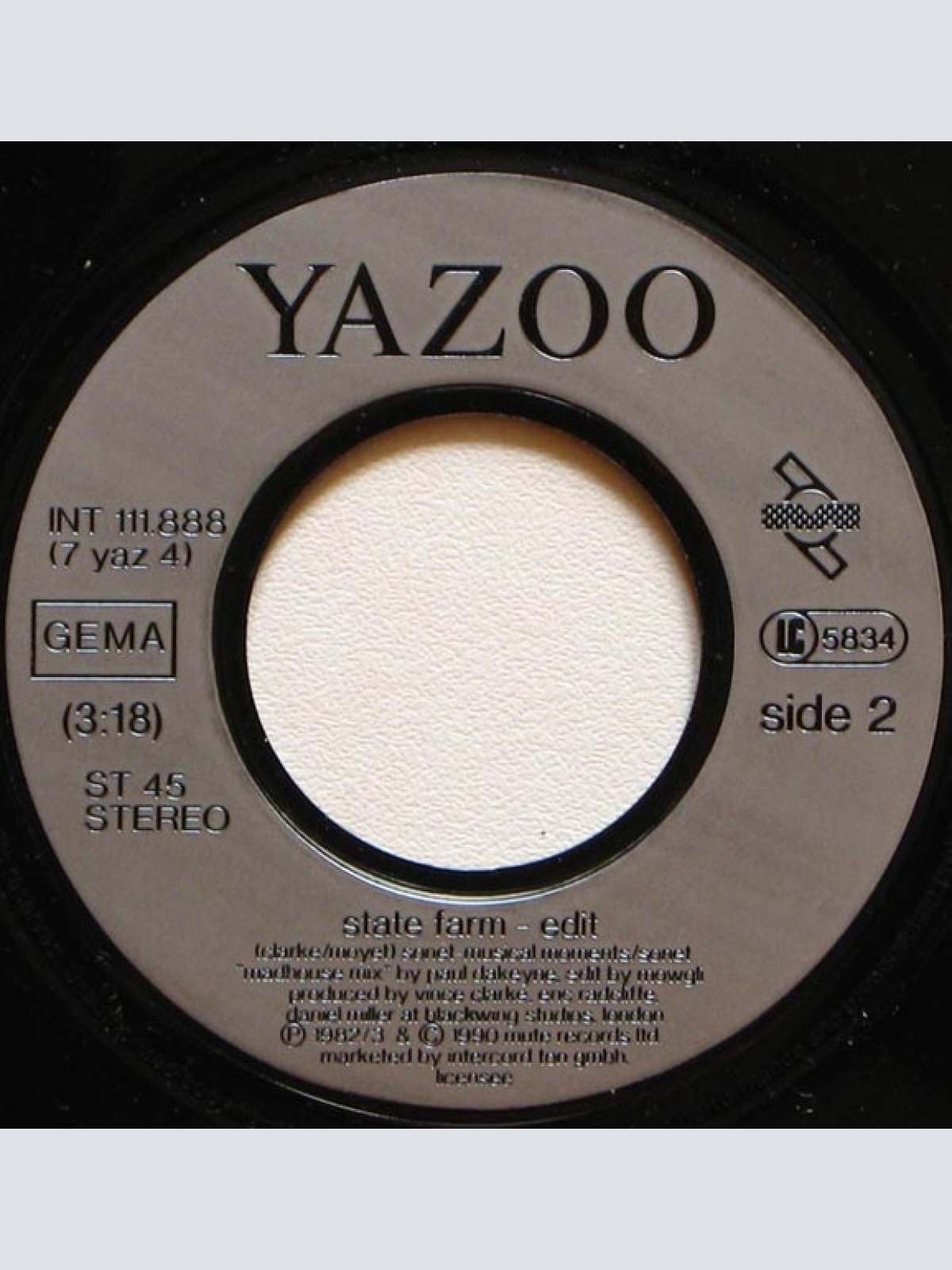 Vinyl / Yazoo - Situation (Remix)