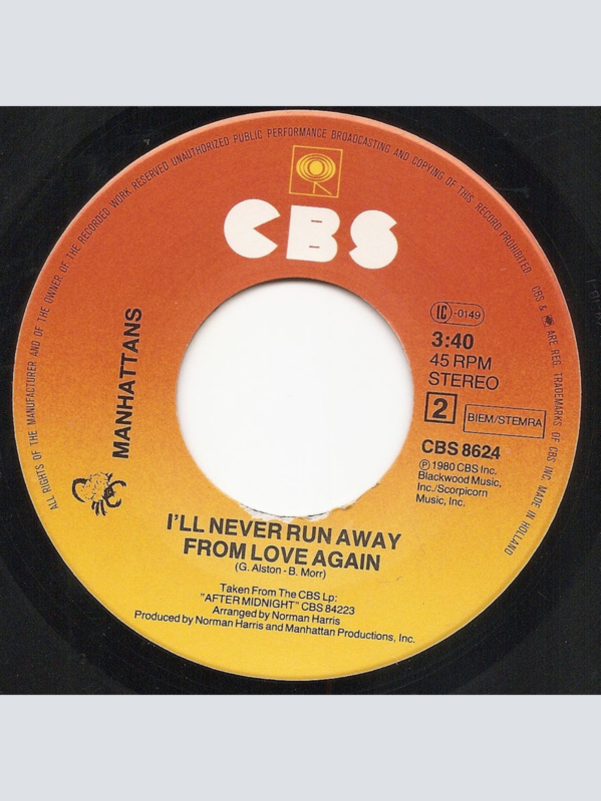 Vinyl / Manhattans - Shining Star