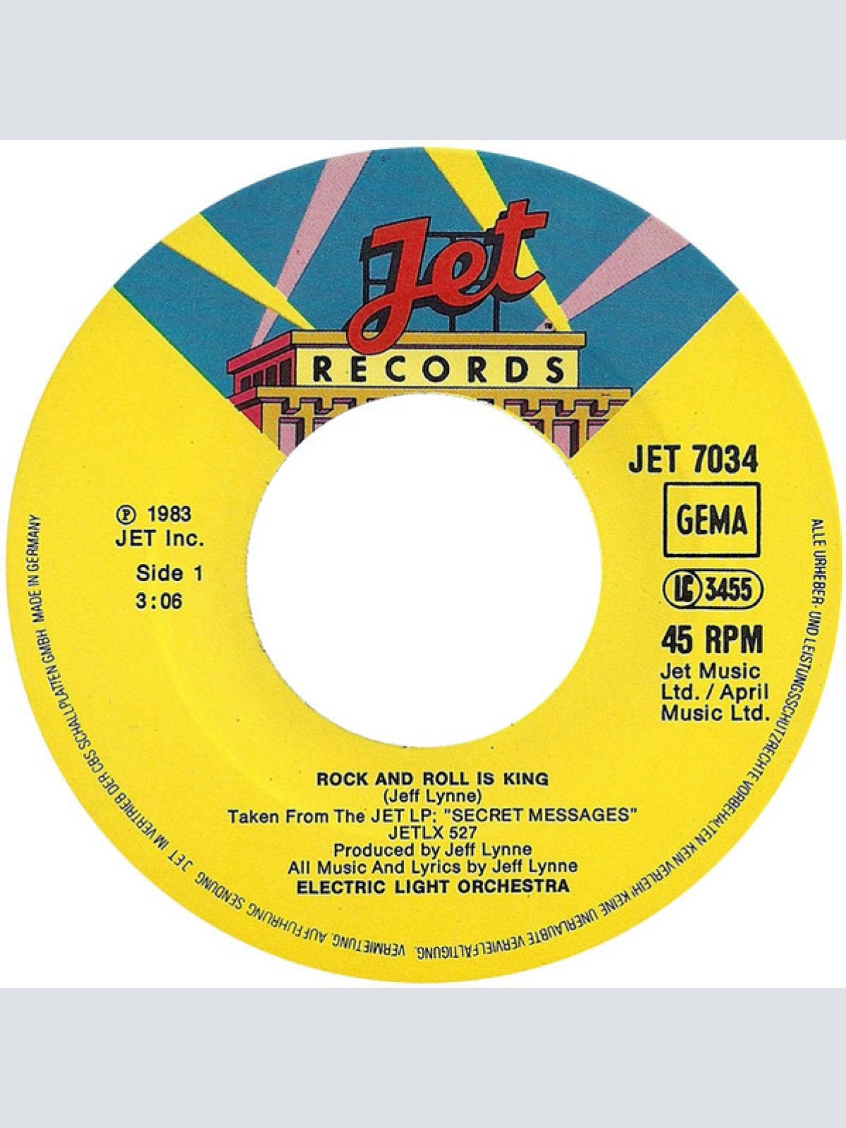 Vinyl / Electric Light Orchestra - Rock 'n' Roll Is King