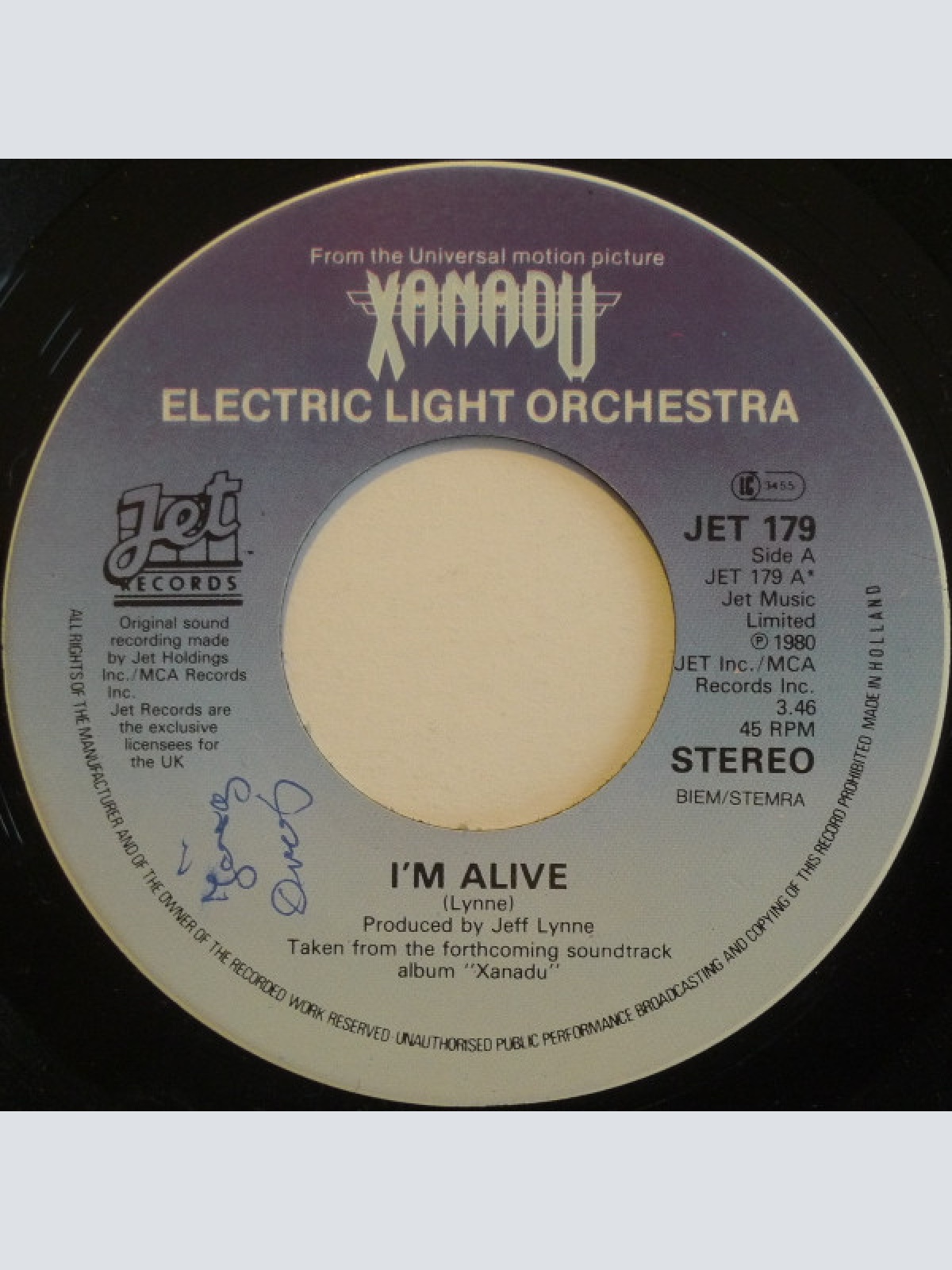 Vinyl / Electric Light Orchestra - I'm Alive