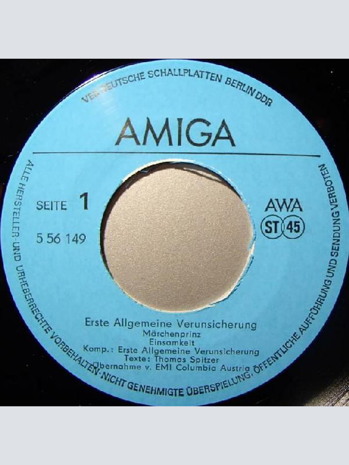 Vinyl / Erste Allgemeine Verunsicherung* - Erste Allgemeine Verunsicherung