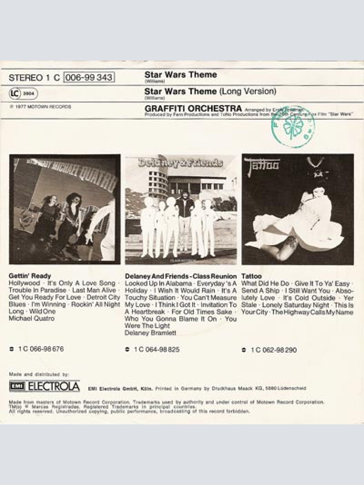 Vinyl / Graffiti Orchestra - Star Wars Theme