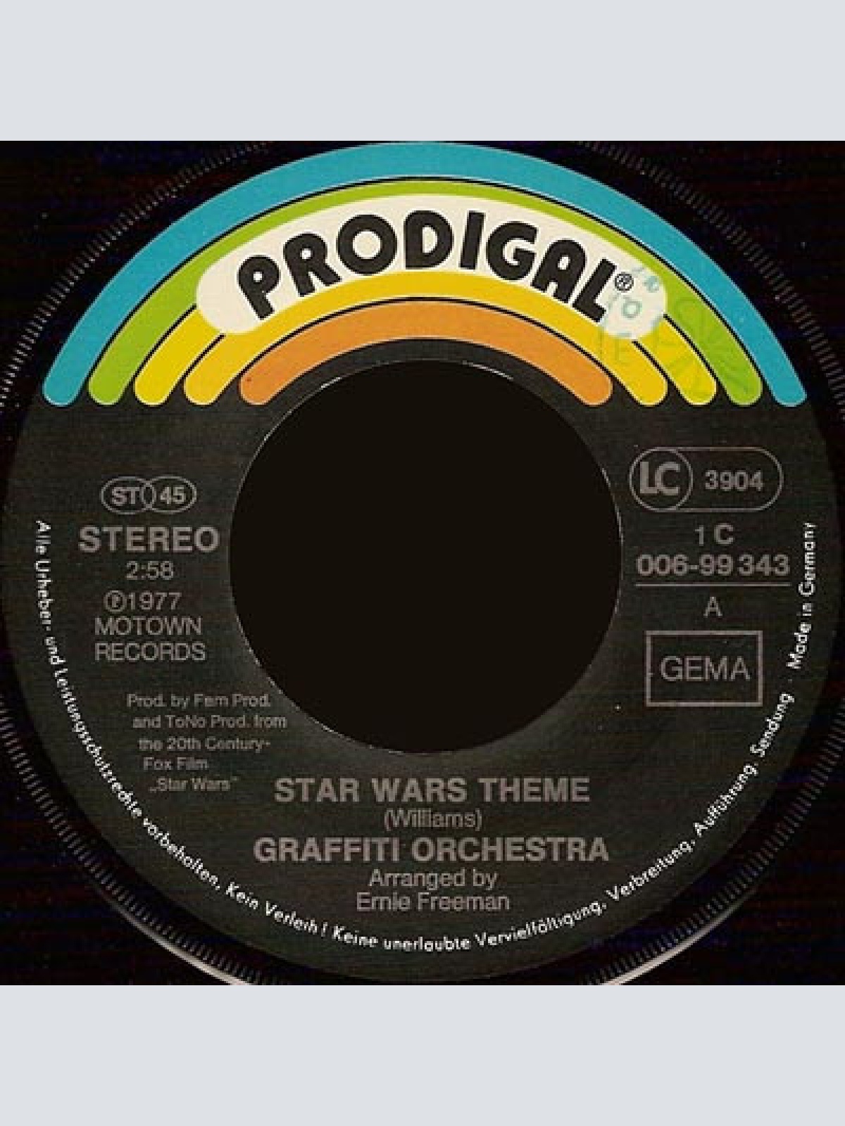 Vinyl / Graffiti Orchestra - Star Wars Theme