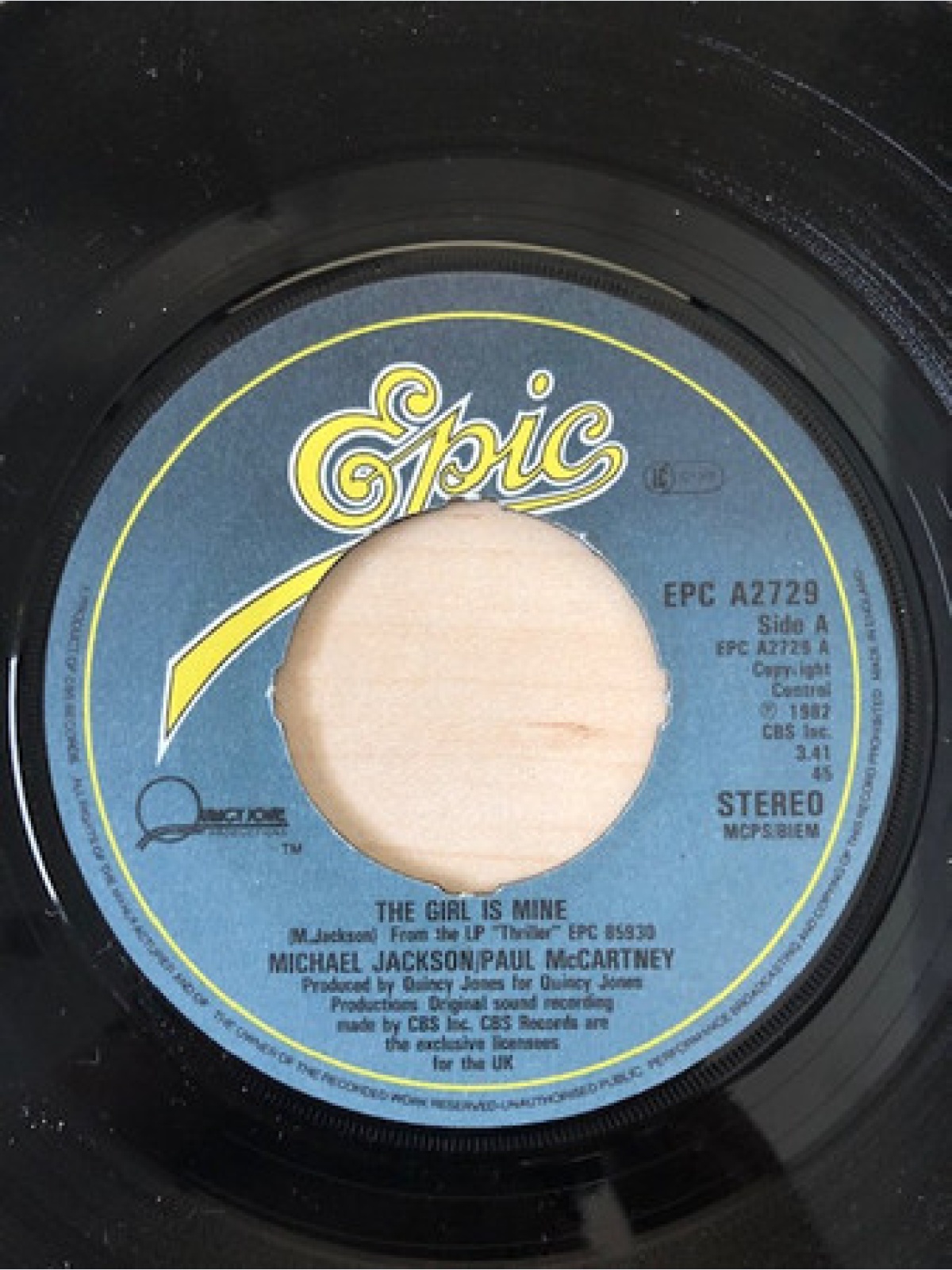 Vinyl / Michael Jackson / Paul McCartney - The Girl Is Mine