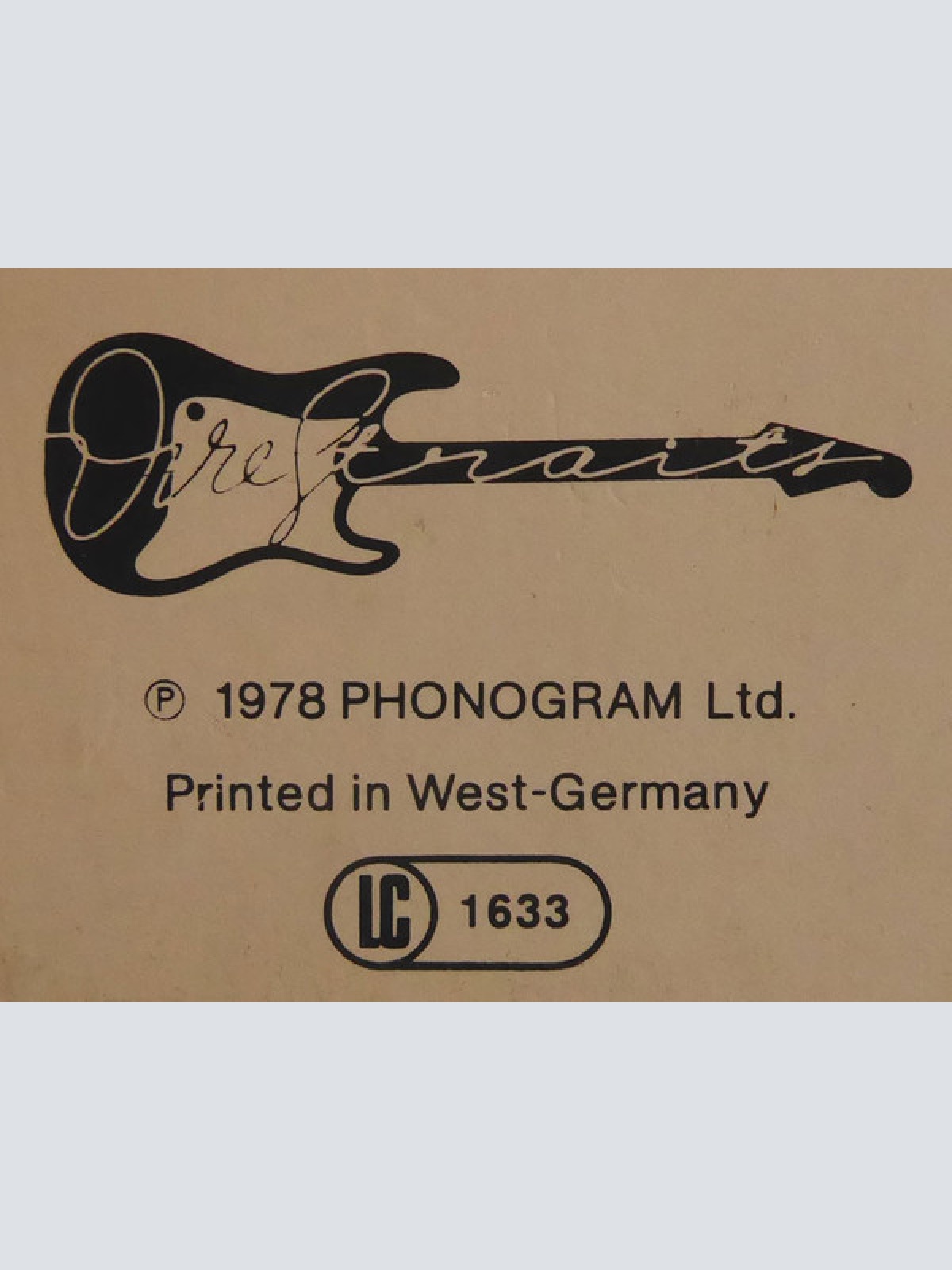 Vinyl / Dire Straits - Dire Straits