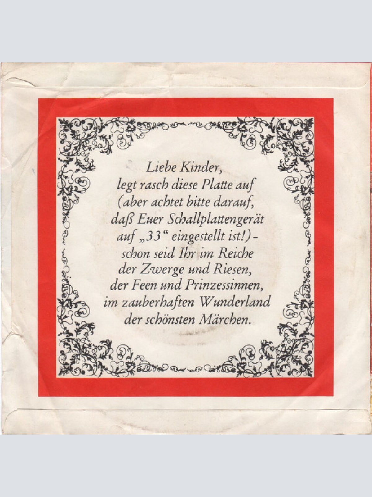 Vinyl / Peter René Körner - Tischlein Deck Dich