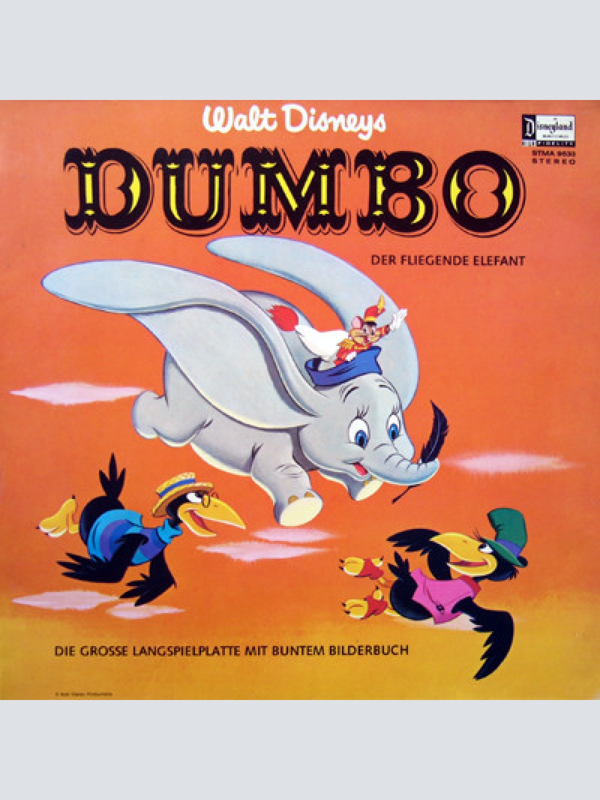 Vinyl / Manfred Jenning - Walt Disneys - Dumbo - Der Fliegende Elefant