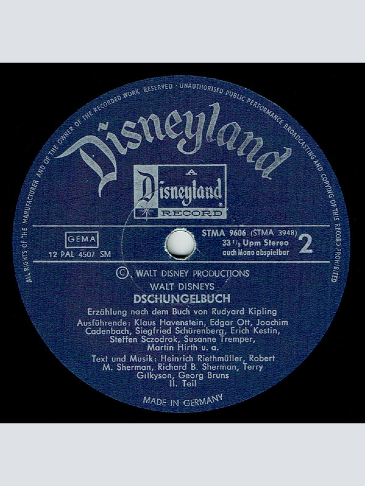 Vinyl / Various - Dschungel Buch