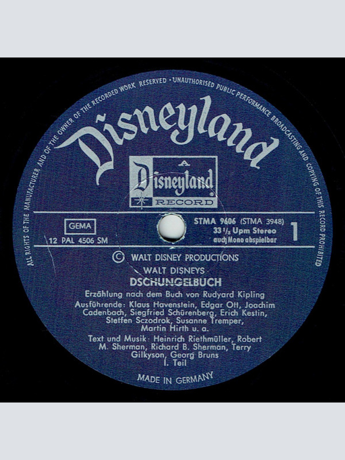 Vinyl / Various - Dschungel Buch