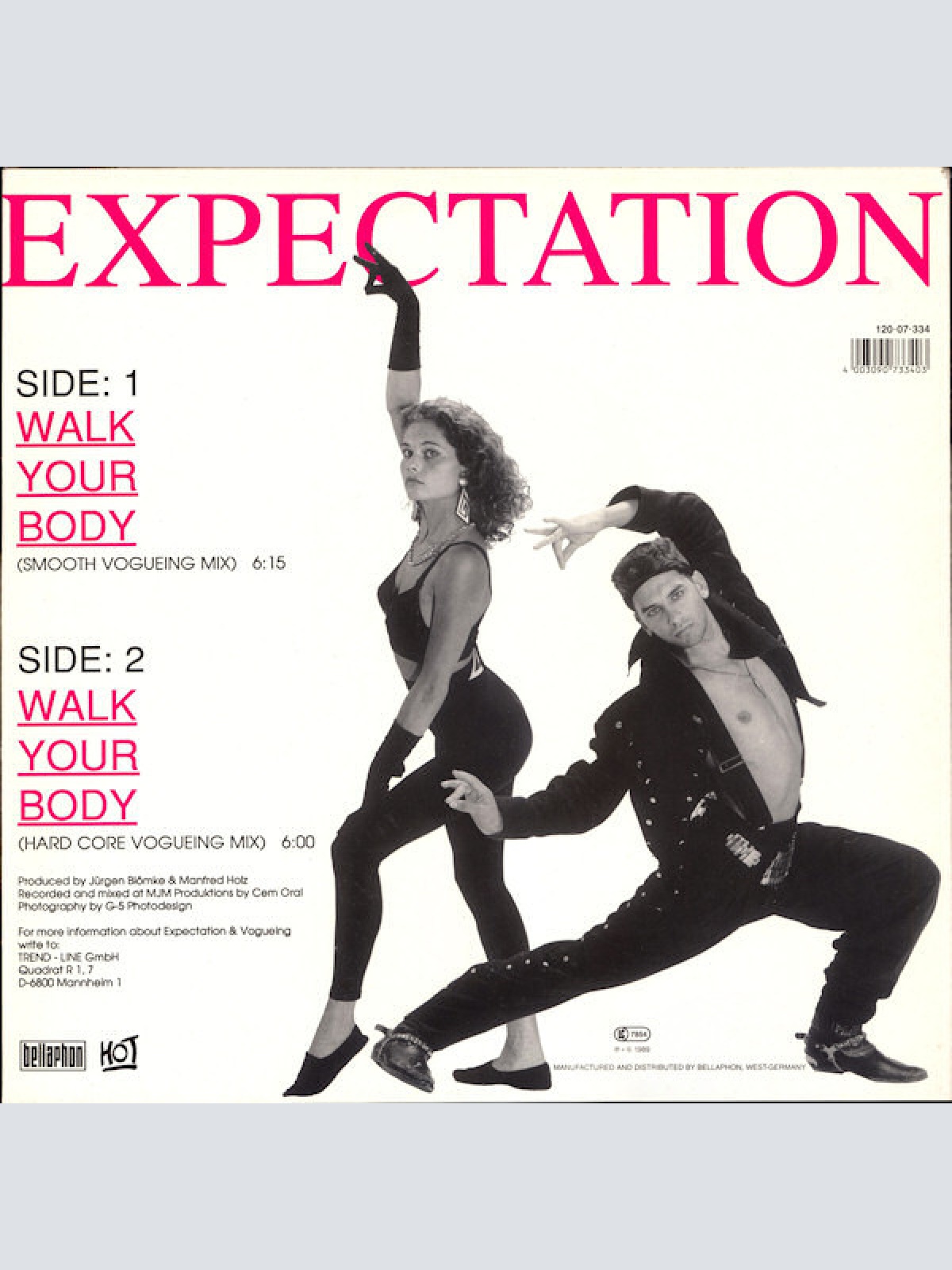 Vinyl / Expectation - Walk Your Body