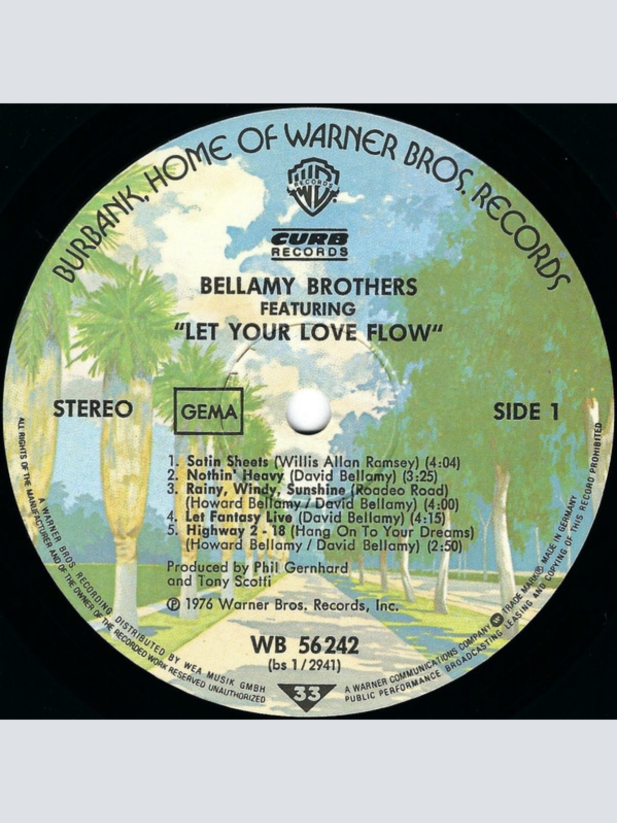 Vinyl / The Bellamy Brothers* - Let Your Love Flow