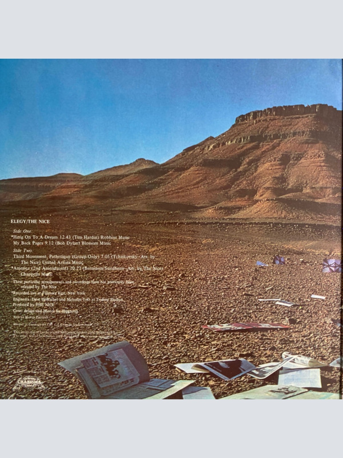 Vinyl / The Nice - Elegy