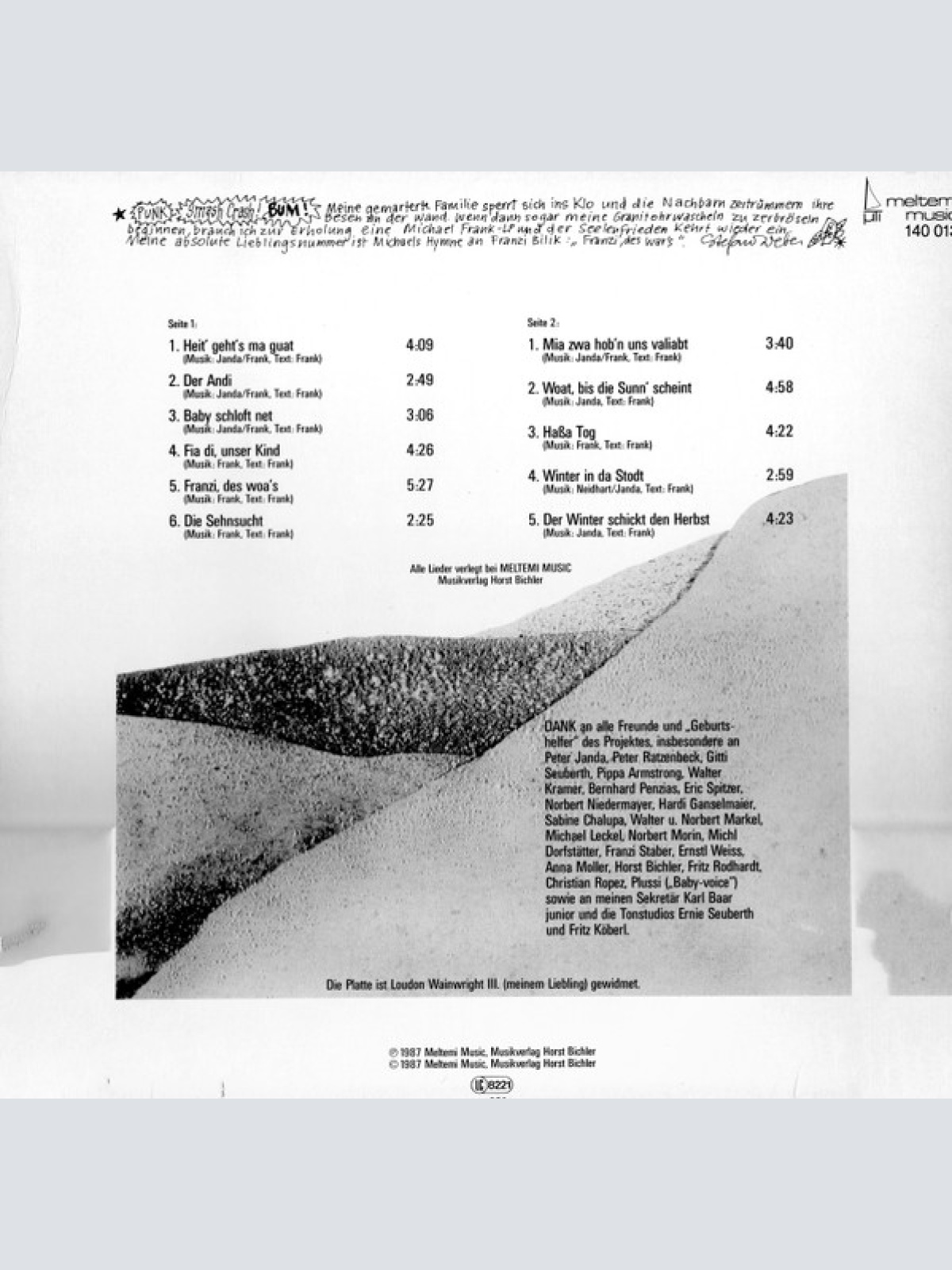 Vinyl / Michael Frank (3) - ATEMPAUSE