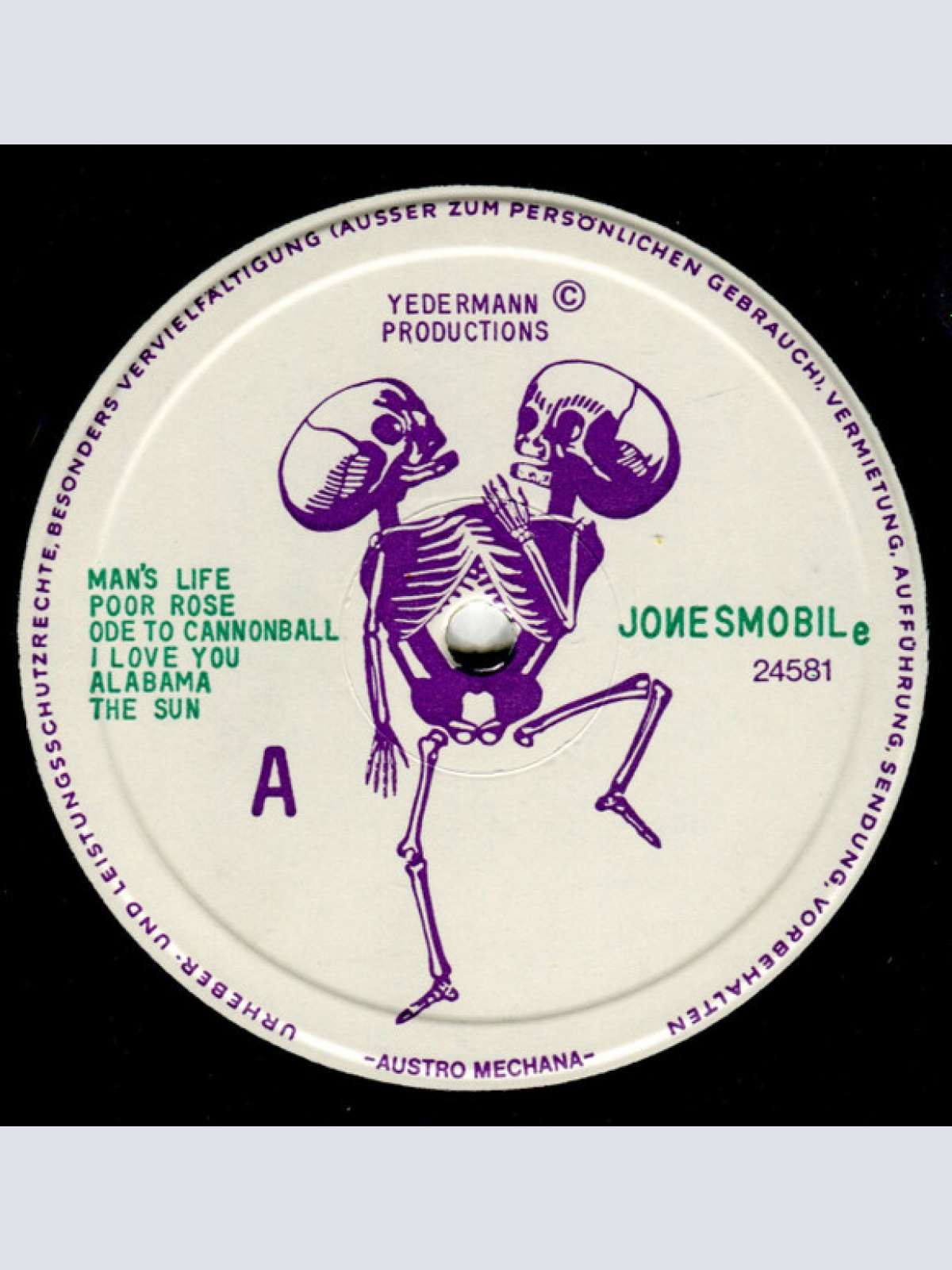 Vinyl / Christine Jones (3) - JONESMOBILe