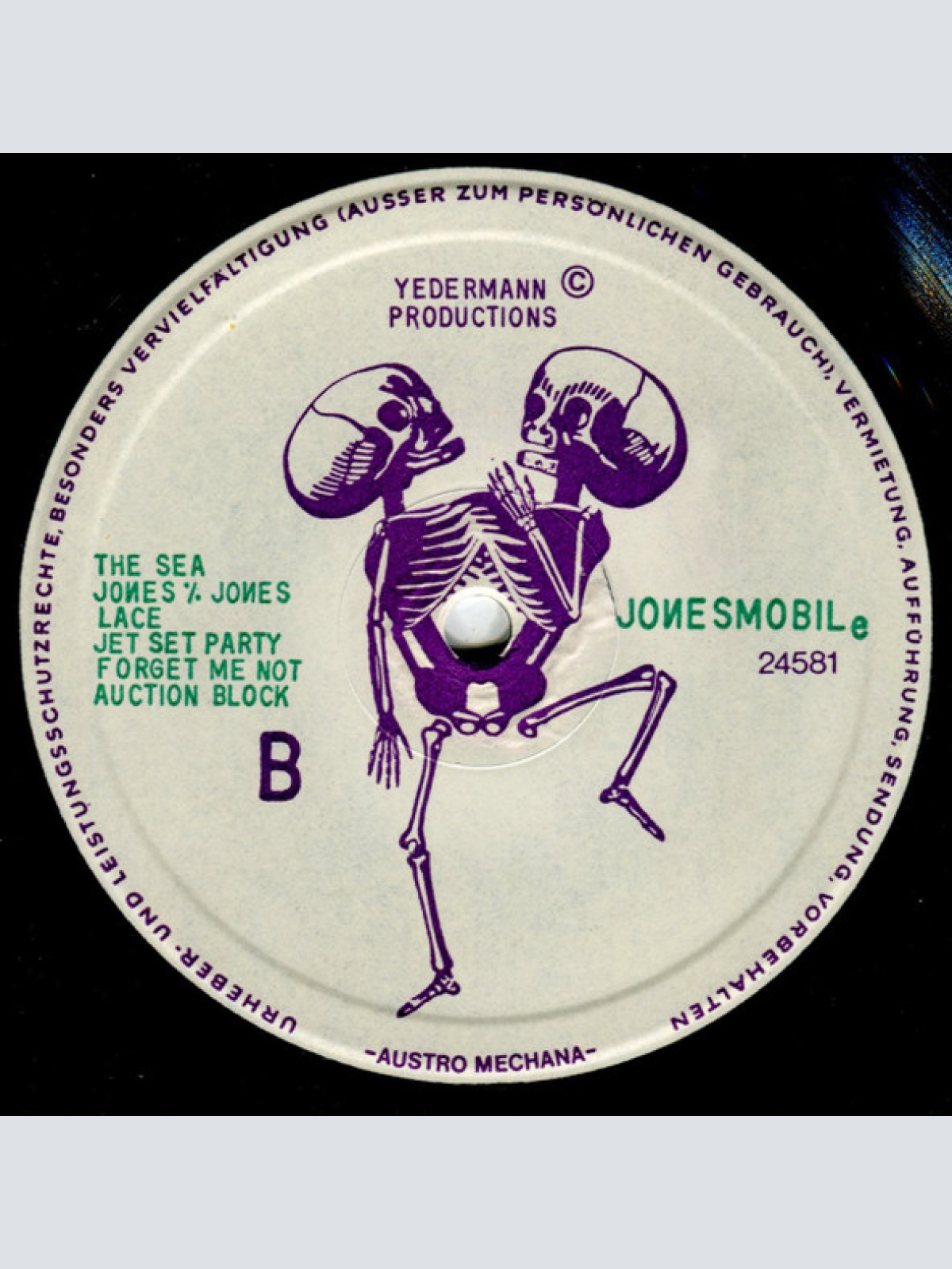 Vinyl / Christine Jones (3) - JONESMOBILe