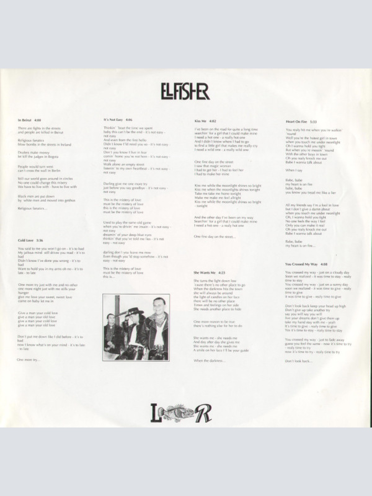 Vinyl / El Fisher - Crossed Your Way