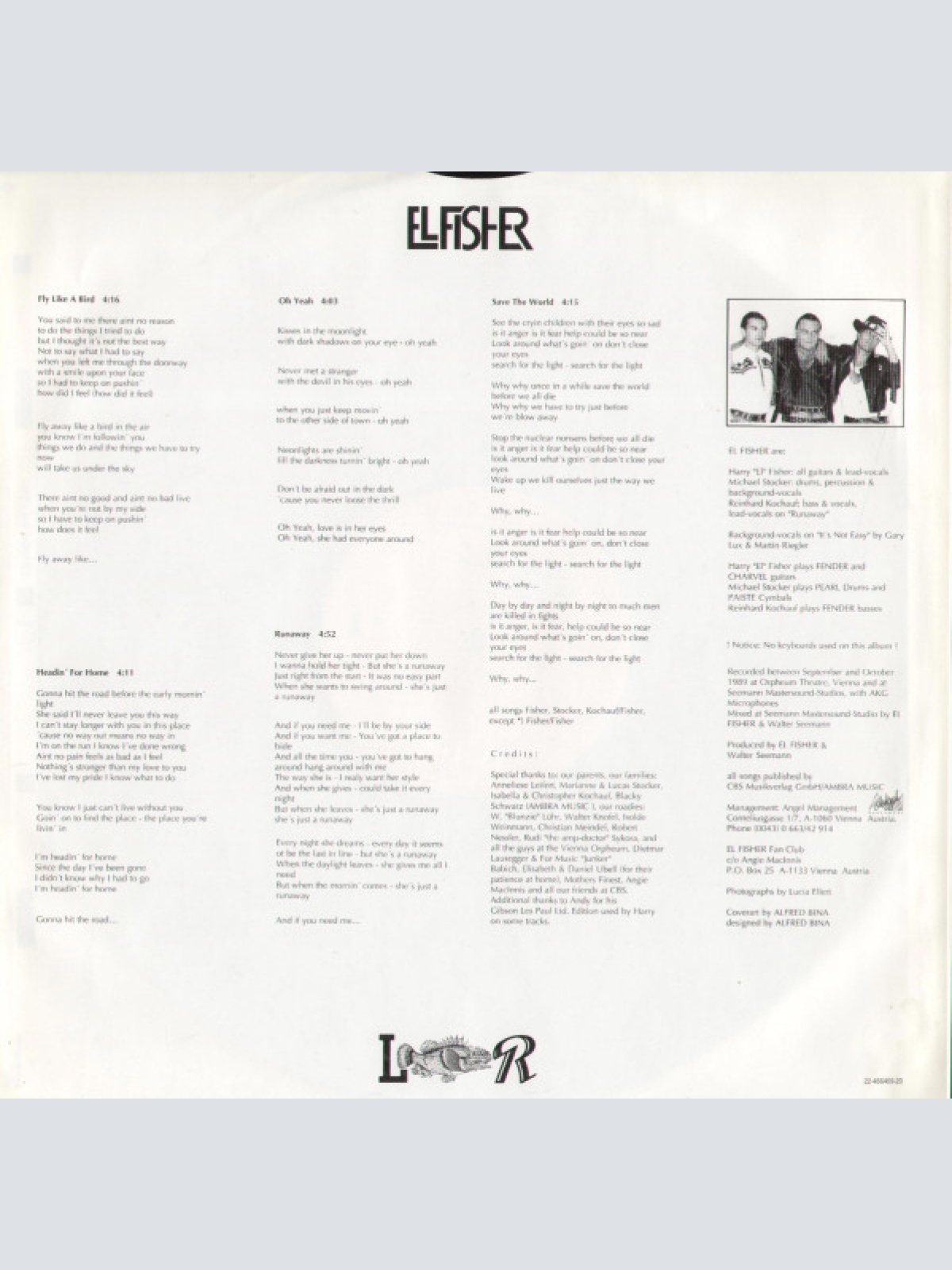 Vinyl / El Fisher - Crossed Your Way