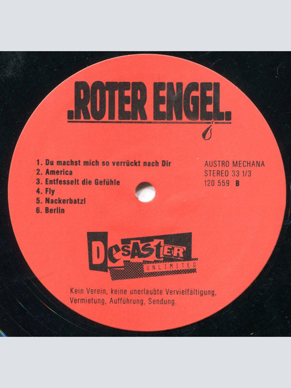 Vinyl / Various - Roter Engel