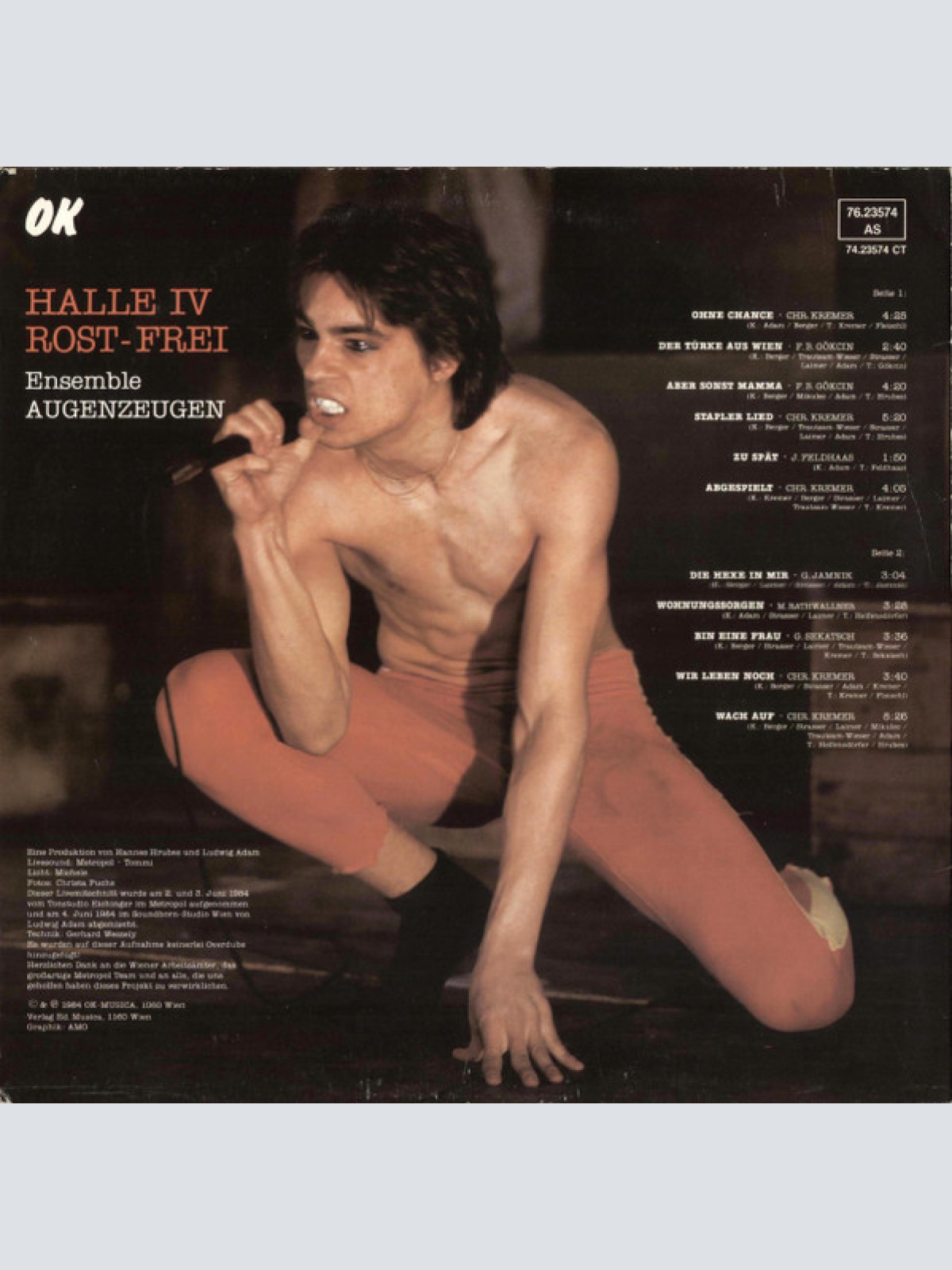 Vinyl / Ensemble Augenzeugen - Arbeitslosen - Musical »Halle IV Rost-Frei«