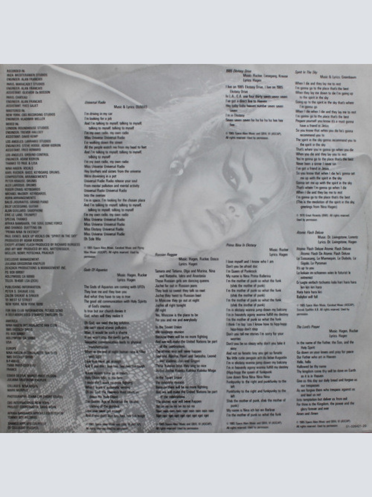 Vinyl / Nina Hagen - In Ekstasy