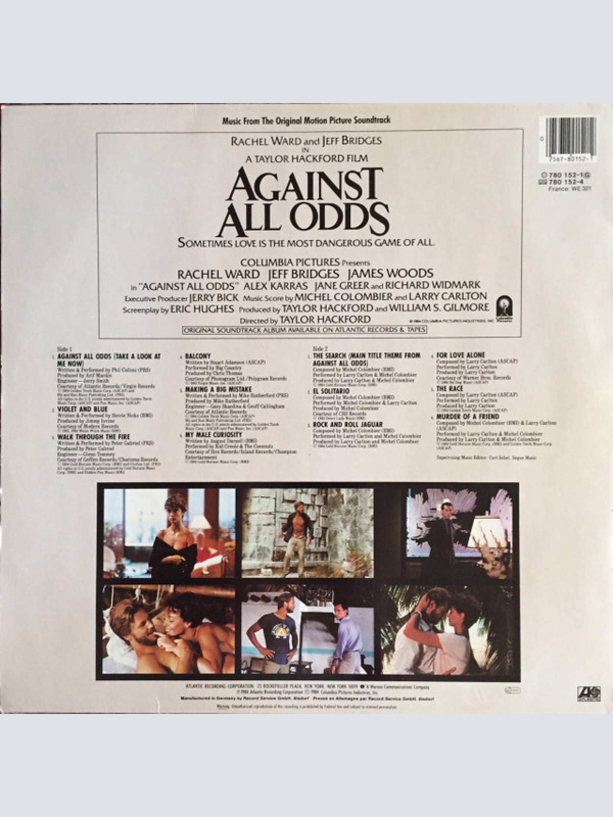 Vinyl / Various - Against All Odds - Music From The Original Motion Picture Soundtrack