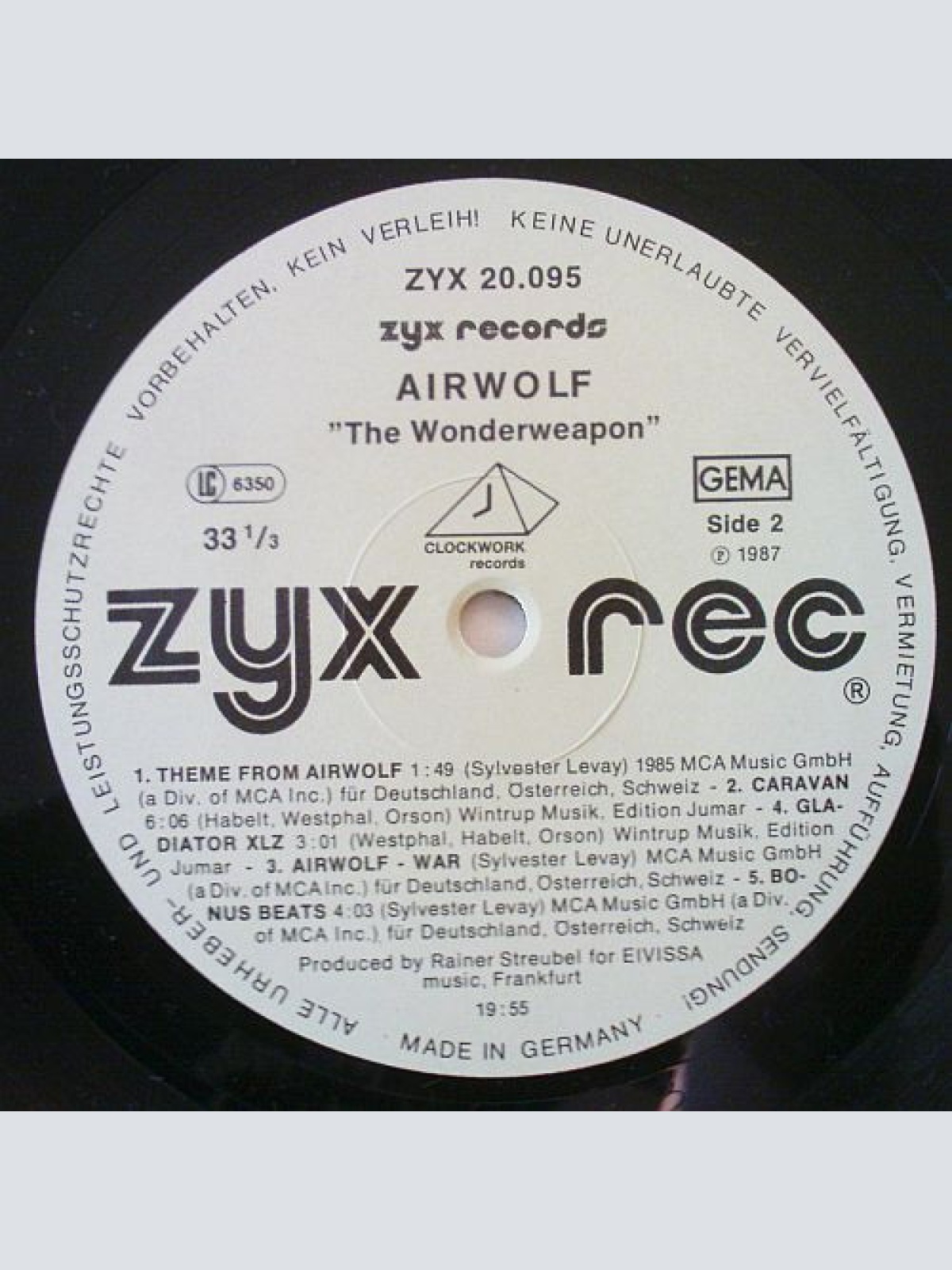 Vinyl / Various - Airwolf - The Wonderweapon