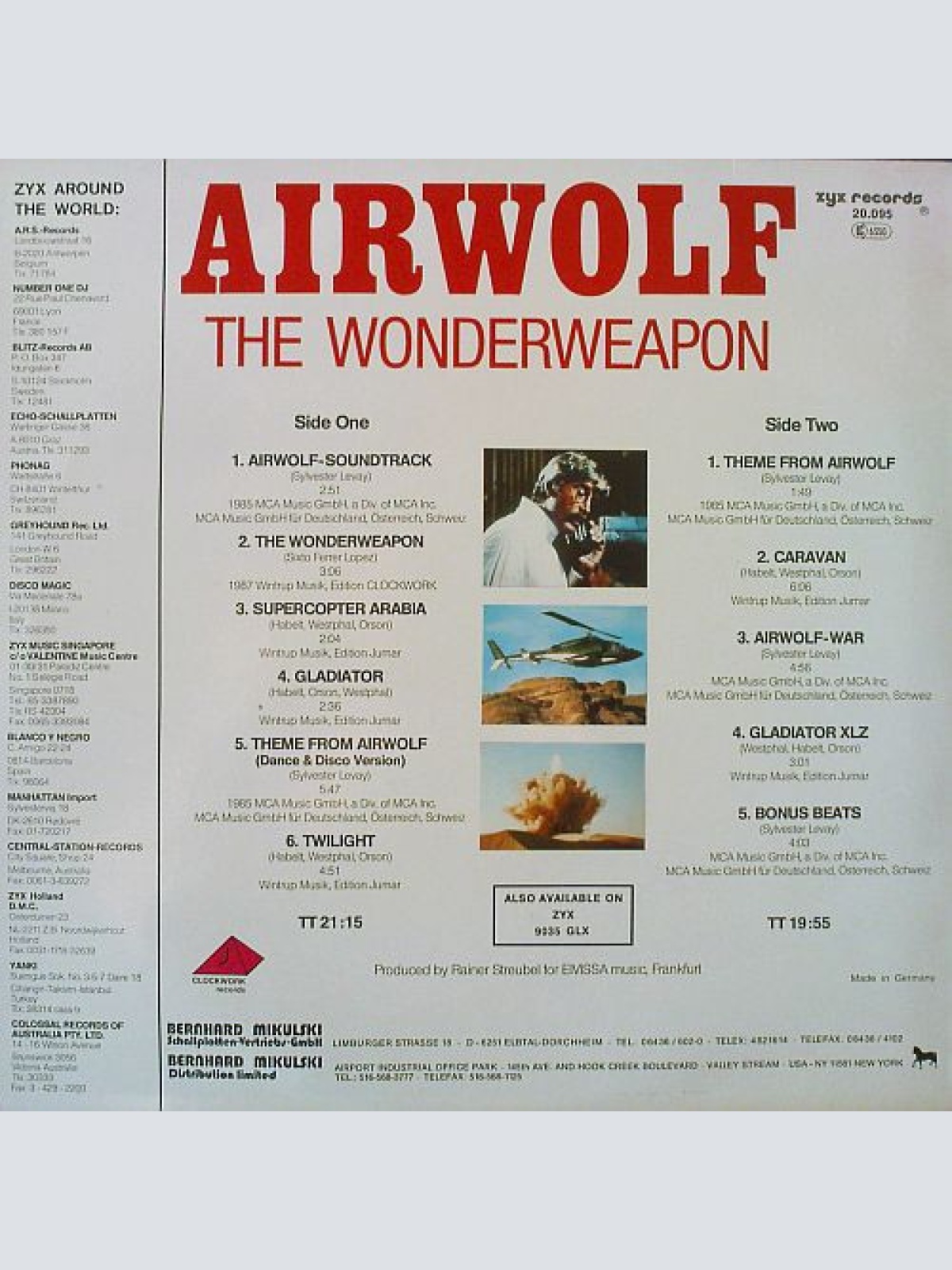 Vinyl / Various - Airwolf - The Wonderweapon