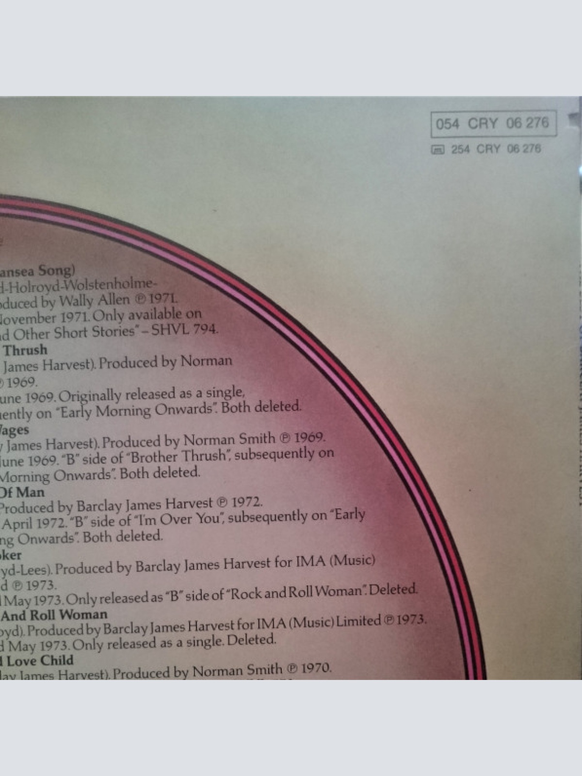 Vinyl / Barclay James Harvest - The Best Of Barclay James Harvest