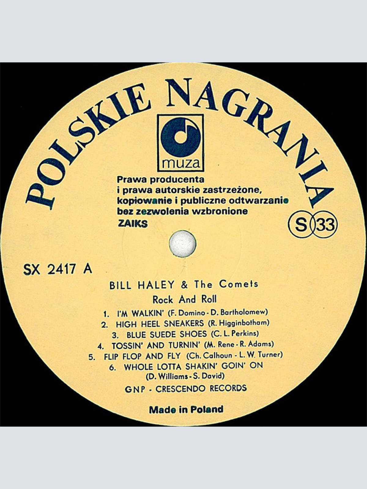 Vinyl / Bill Haley & The Comets* - Rock And Roll