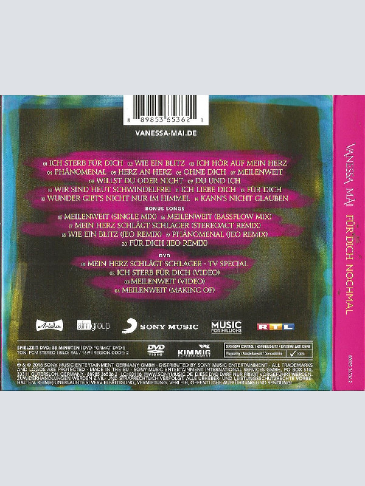 CD / Vanessa Mai - Für Dich Nochmal