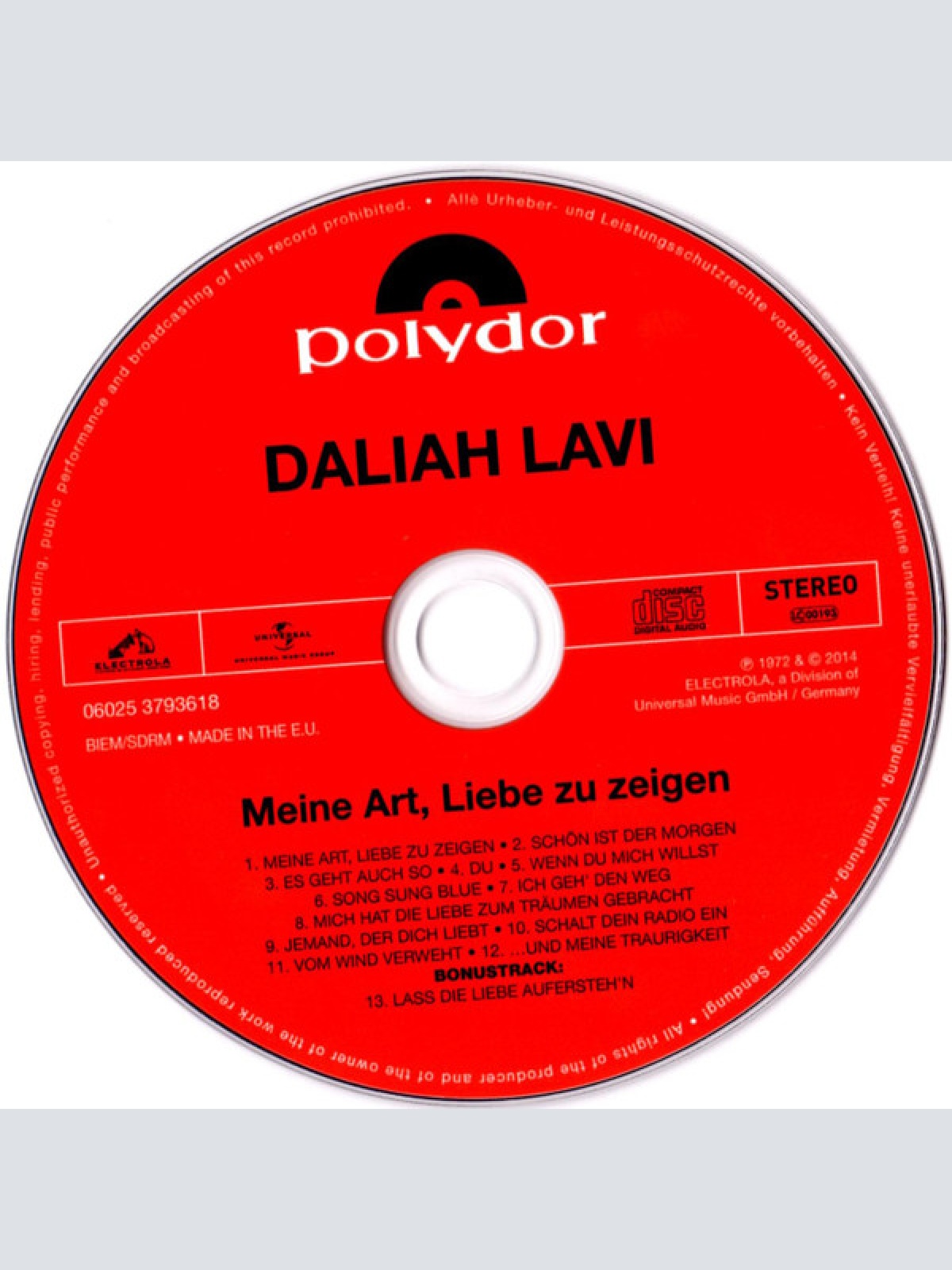 CD / Daliah Lavi - Album-Box