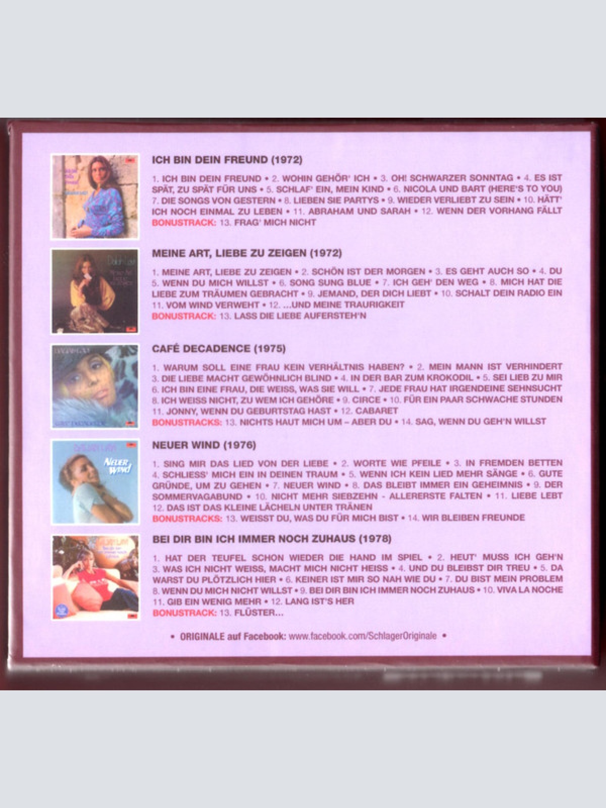 CD / Daliah Lavi - Album-Box