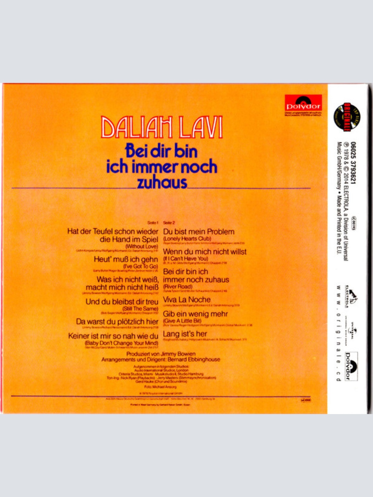 CD / Daliah Lavi - Album-Box