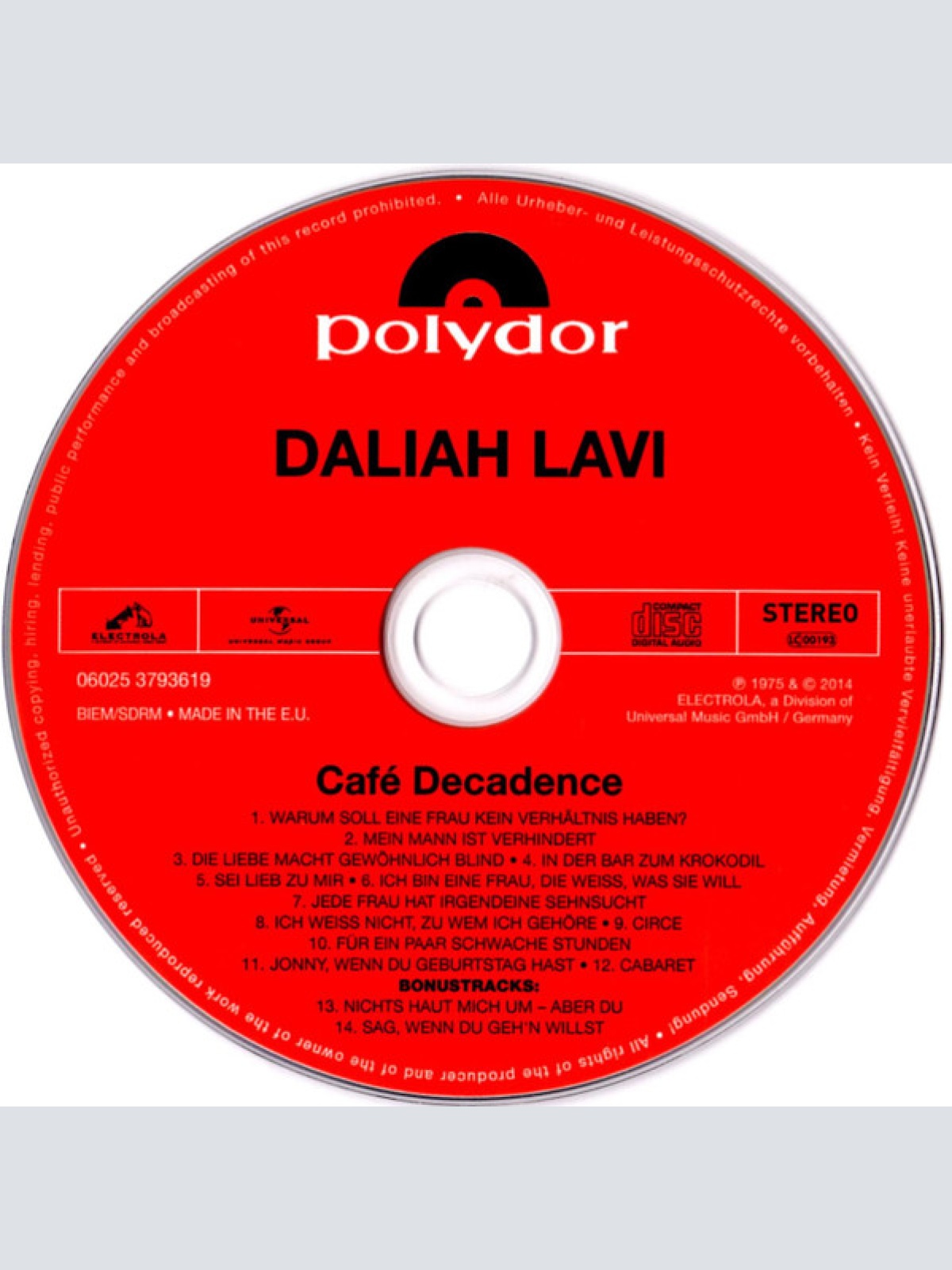 CD / Daliah Lavi - Album-Box