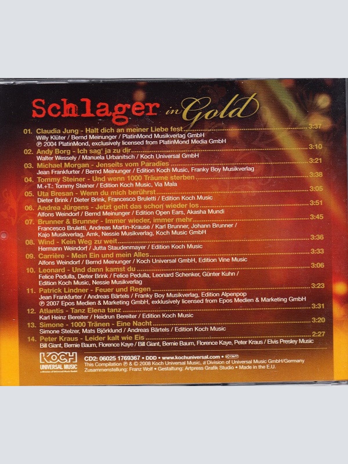 CD / Various - Schlager In Gold